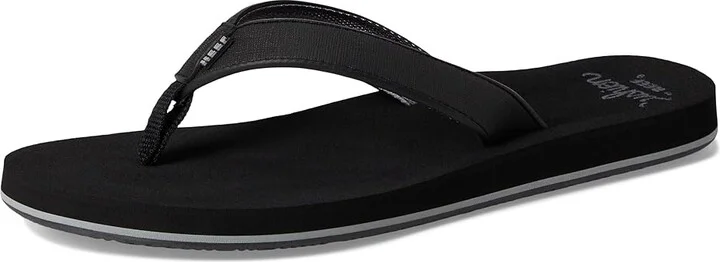 Reef Baja Ana Women's Sandals Black/Grey : 5 B - Medium, Rubber - Image 5