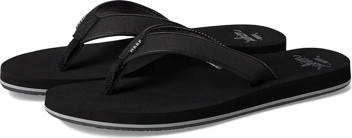 Reef Baja Ana Women's Sandals Black/Grey : 5 B - Medium, Rubber