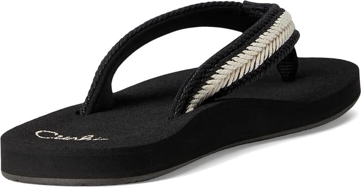 Reef Baja Maria Women's Sandals Black/Vintage : 8 B - Medium, Synthetic - Image 4