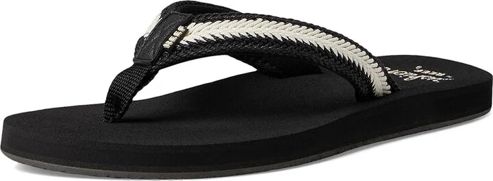 Reef Baja Maria Women's Sandals Black/Vintage : 8 B - Medium, Synthetic - Image 5