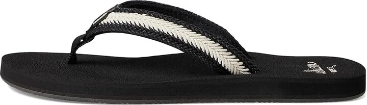 Reef Baja Maria Women's Sandals Black/Vintage : 8 B - Medium, Synthetic - Image 6