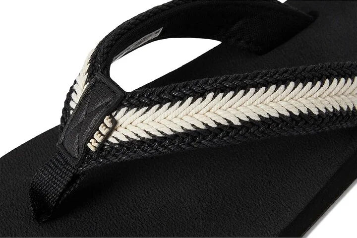 Reef Baja Maria Women's Sandals Black/Vintage : 8 B - Medium, Synthetic - Image 7