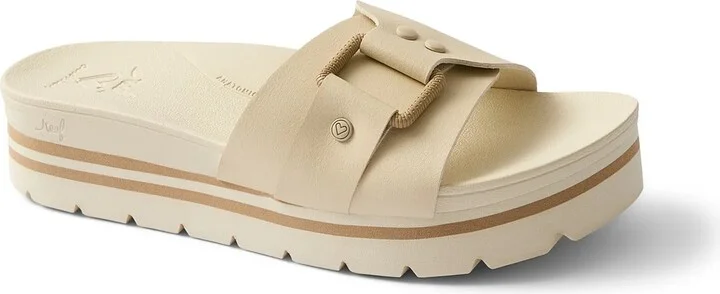 Reef Banded Horizon Buckle Slide Sandal