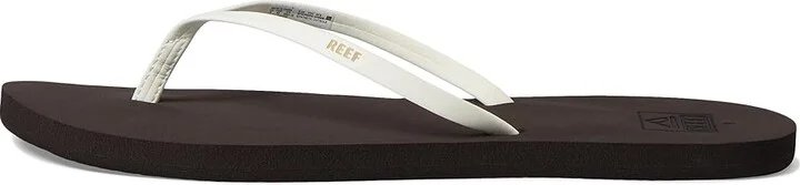Reef Bliss Nights Women's Sandals Brown/White : 6 B - Medium, Synthetic - Image 7
