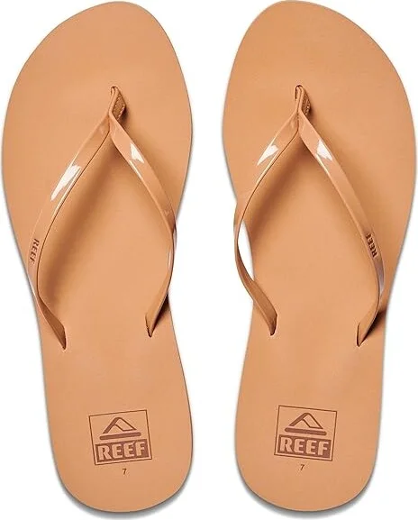 Reef Bliss Nights Women's Sandals Natural Patent : 7 B - Medium, Synthetic - Image 2
