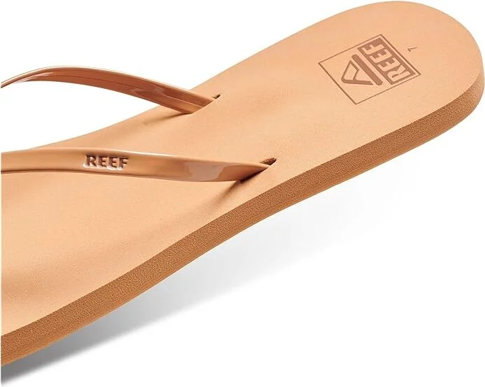 Reef Bliss Nights Women's Sandals Natural Patent : 7 B - Medium, Synthetic - Image 4