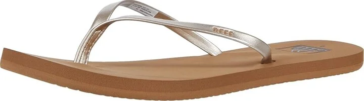Reef Bliss Nights Women's Sandals Tan/Champagne : 8 B - Medium, Synthetic - Image 2
