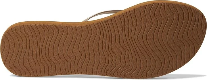 Reef Bliss Nights Women's Sandals Tan/Champagne : 8 B - Medium, Synthetic - Image 4
