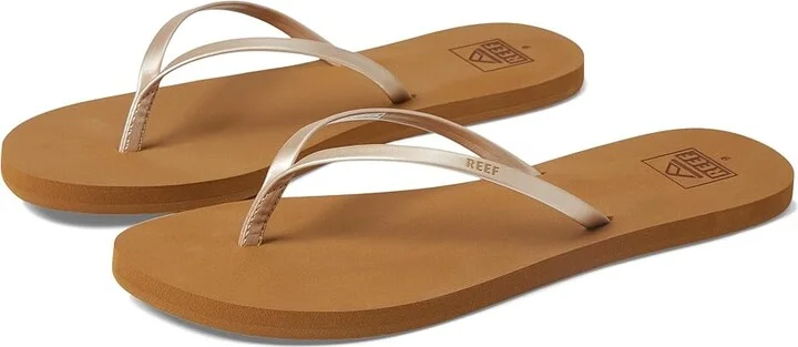 Reef Bliss Nights Women's Sandals Tan/Champagne : 8 B - Medium, Synthetic