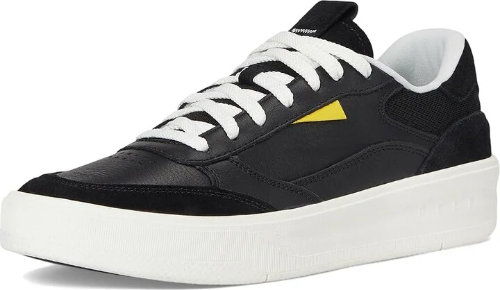 Reef Bom Dia Men's Shoes Black/White/Tan : 12 D - Medium, Leather/Suede - Image 5