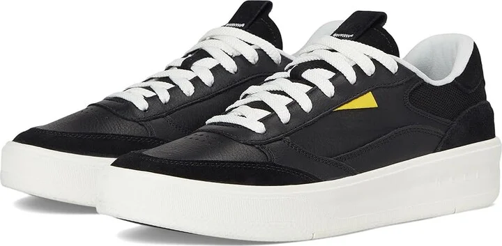 Reef Bom Dia Men's Shoes Black/White/Tan : 12 D - Medium, Leather/Suede