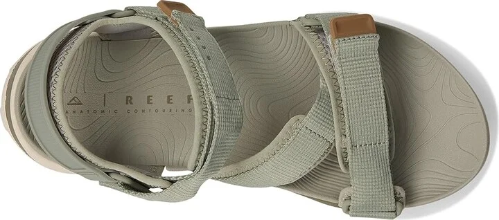 Reef Cross-Shore Men's Sandals Sage/Tan : 9 D - Medium, Synthetic - Image 2