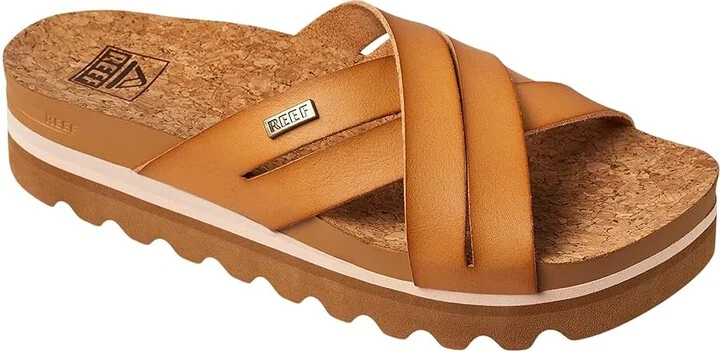 Reef Cushion Bloom Hi Women's Shoes Natural : 7.5 B - Medium, Synthetic