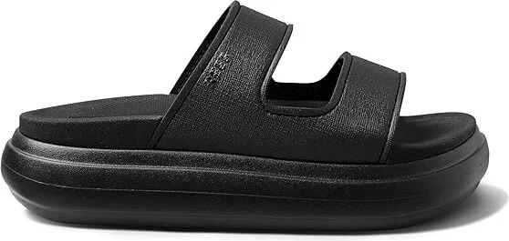 Reef Cushion Bondi 2 Bar Women's Shoes Black/Black : 7 B - Medium, Synthetic - Image 6