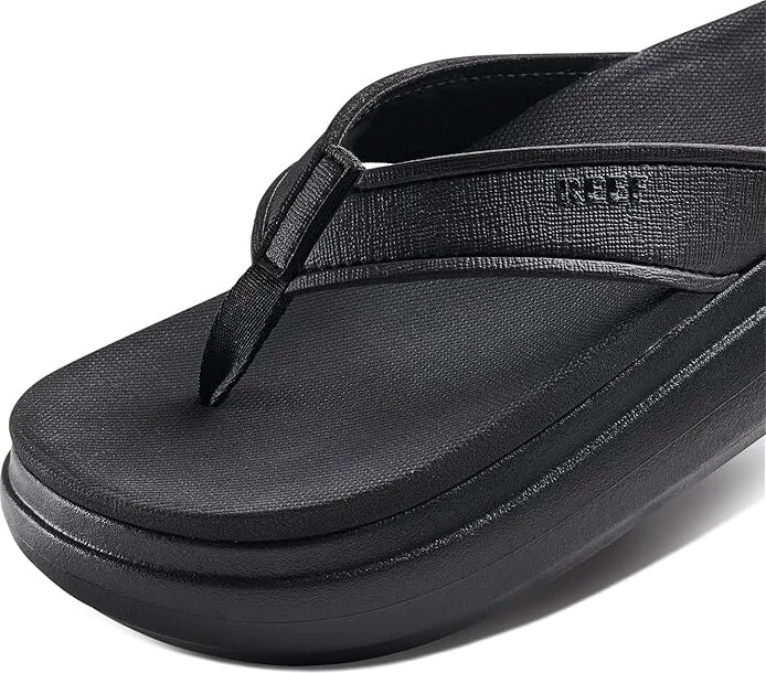 Reef Cushion Bondi Women's Shoes Black/Black : 7 B - Medium - Image 5