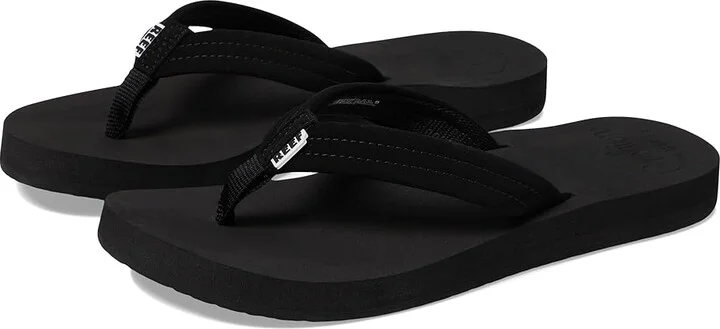 Reef Cushion Breeze Women's Sandals Black/Black : 11 B - Medium, Synthetic