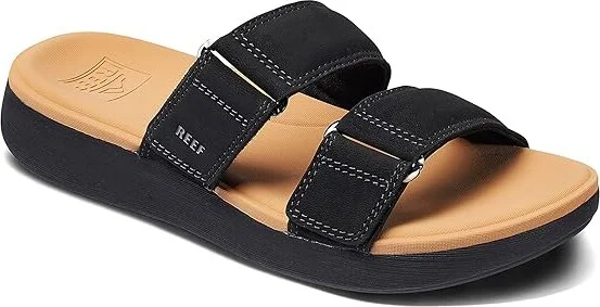 Reef Cushion Cloud Roa Women's Shoes Black/Tan : 5 B - Medium, Synthetic