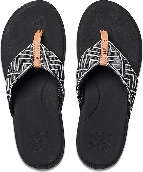 Reef Cushion Cloud TX Women's Shoes Black Geo : 7 B - Medium, Synthetic - Image 2