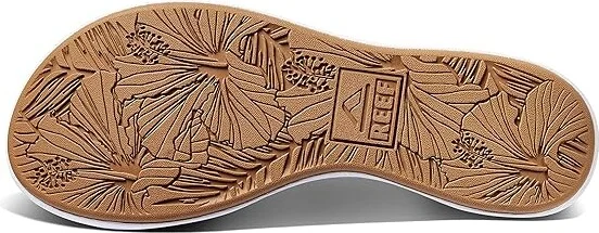 Reef Cushion Cloud Women's Shoes White/Tan : 7 B - Medium, Synthetic - Image 3