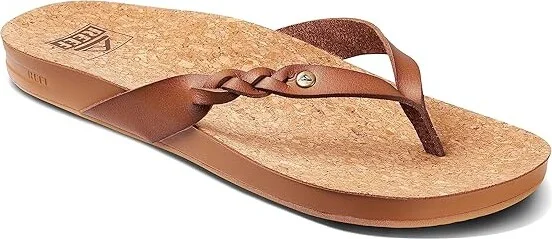 Reef Cushion Court Twist Women's Shoes Coffee : 7 B - Medium, Synthetic