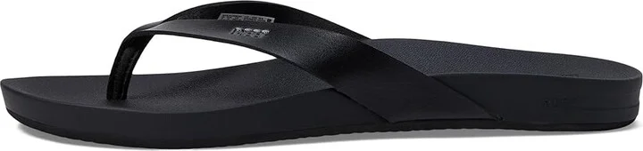 Reef Cushion Court Women's Sandals Black : 5 B - Medium, Synthetic - Image 7