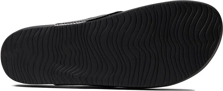 Reef Cushion Court Women's Sandals Black Sassy : 7.5 B - Medium - Image 3