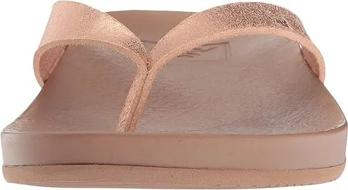 Reef Cushion Court Women's Sandals Rose Gold : 5 B - Medium, Synthetic - Image 6
