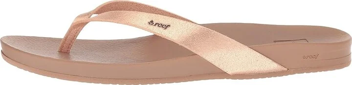Reef Cushion Court Women's Sandals Rose Gold : 5 B - Medium, Synthetic - Image 7