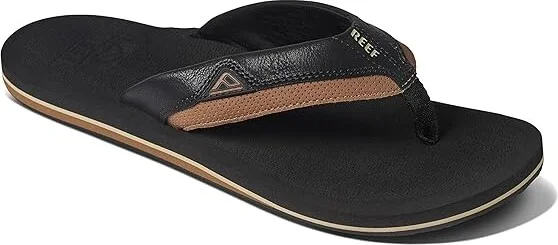 Reef Cushion Dawn Men's Shoes Black/Tan : 10 D - Medium, Synthetic