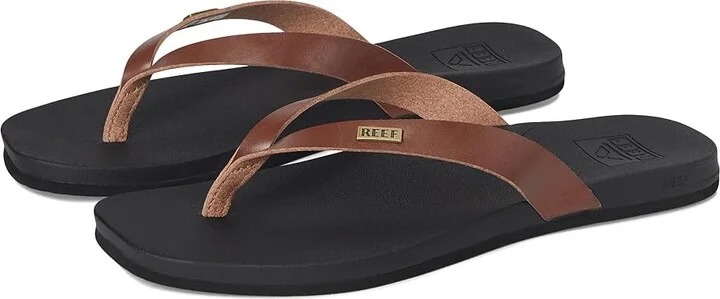 Reef Cushion Lune Women's Shoes Chocolate/Black : 7 B - Medium, Synthetic