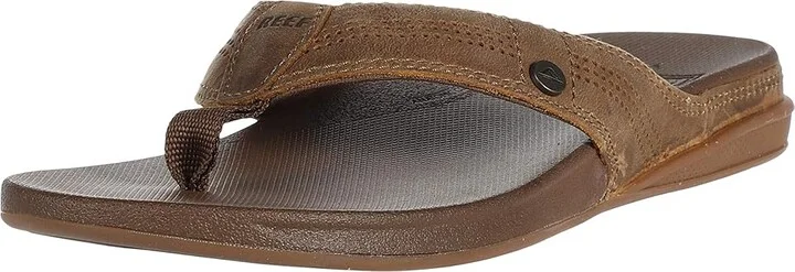 Reef Cushion Lux Men's Shoes Toffee : 6 D - Medium, Leather - Image 2