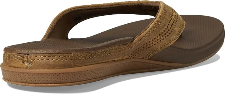 Reef Cushion Lux Men's Shoes Toffee : 6 D - Medium, Leather - Image 5
