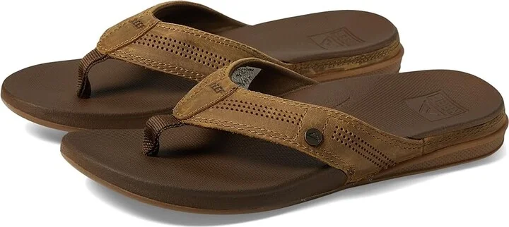 Reef Cushion Lux Men's Shoes Toffee : 6 D - Medium, Leather