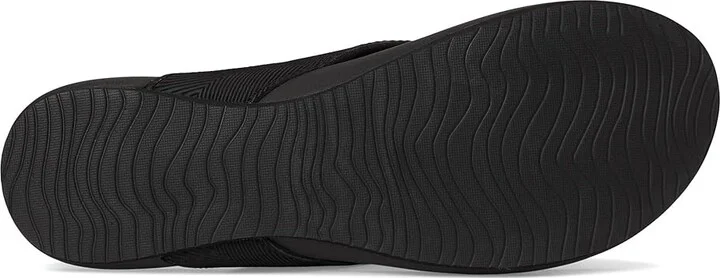 Reef Cushion Melody Women's Sandals Black/Black : 7 B - Medium, Leather/Synthetic - Image 3