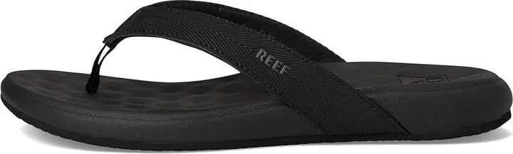 Reef Cushion Melody Women's Sandals Black/Black : 7 B - Medium, Leather/Synthetic - Image 6