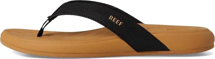 Reef Cushion Melody Women's Sandals Black/Tan : 5 B - Medium, Leather - Image 6