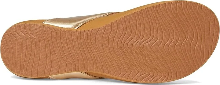 Reef Cushion Melody Women's Sandals Champagne : 6 B - Medium, Leather/Synthetic - Image 3