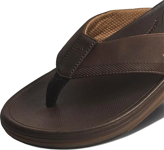Reef Cushion Norte Men's Shoes Dark Brown : 9 D - Medium, Rubber - Image 4