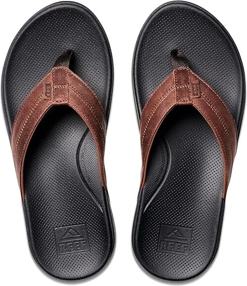 Reef Cushion Phantom 2.0 LE Men's Shoes Brown/Black : 9 D - Medium, Leather - Image 2