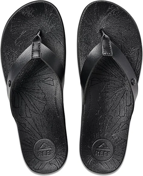 Reef Cushion Porto Cruz Women's Shoes Black Night : 7 B - Medium - Image 2