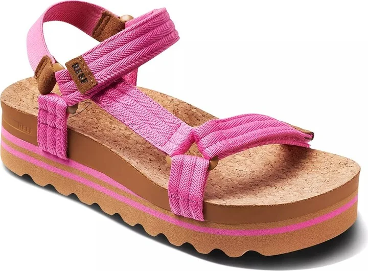 Reef Cushion Rem Hi Platform Sandal