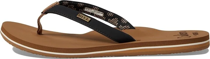 Reef Cushion Sands Women's Shoes Black/Tan : 5 B - Medium, Synthetic - Image 7