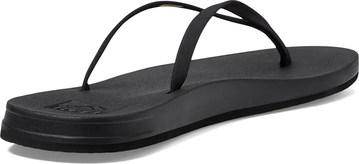 Reef Cushion Slim Women's Sandals Black : 5 B - Medium, Synthetic - Image 5