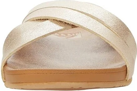 Reef Cushion Spring Bloom Women's Shoes Champagne : 5 B - Medium, Synthetic - Image 5