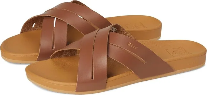 Reef Cushion Spring Bloom Women's Shoes Chocolate : 7 B - Medium, Synthetic