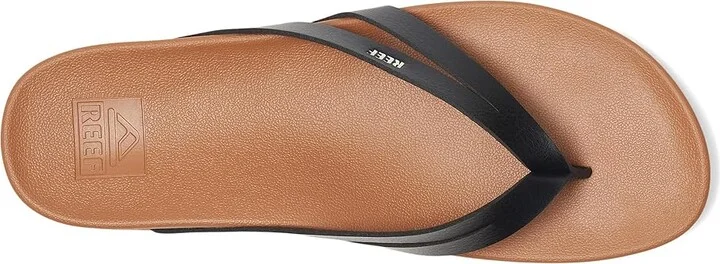 Reef Cushion Spring Joy Women's Shoes Black/Tan : 10 B - Medium, Synthetic - Image 2