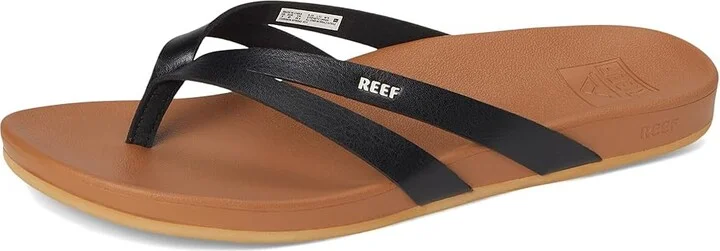 Reef Cushion Spring Joy Women's Shoes Black/Tan : 10 B - Medium, Synthetic - Image 5