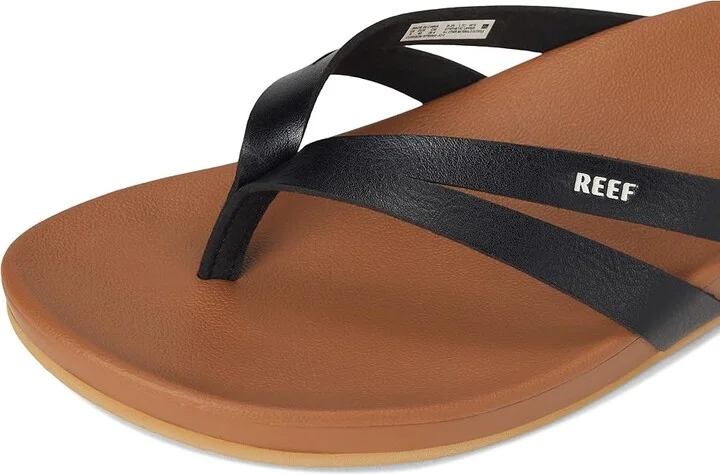 Reef Cushion Spring Joy Women's Shoes Black/Tan : 10 B - Medium, Synthetic - Image 7