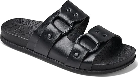 Reef Cushion Vera Cruz Women's Shoes Black Night : 7 B - Medium, Leather/Rubber