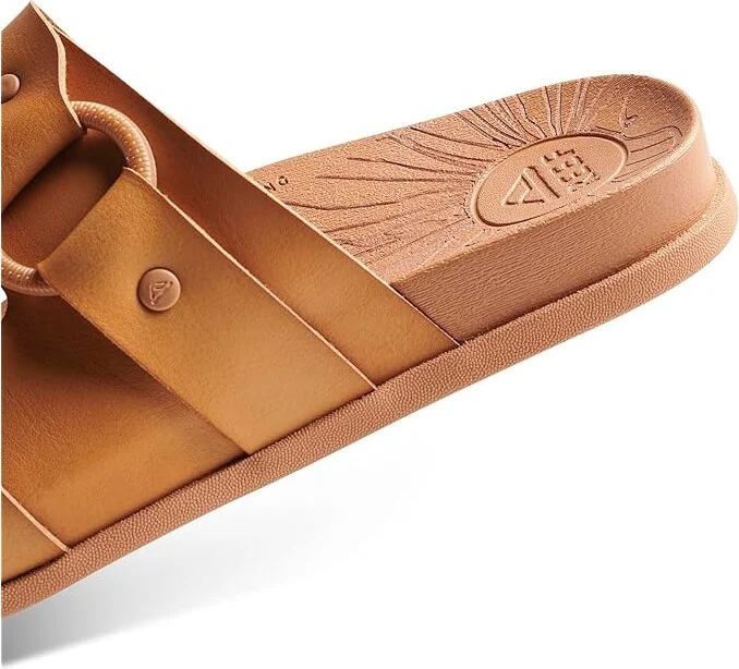 Reef Cushion Vera Cruz Women's Shoes Natural : 7 B - Medium, Leather/Rubber - Image 4